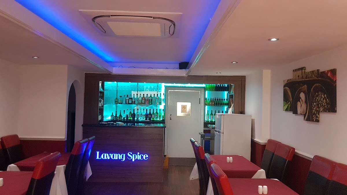 Lavang Spice, menu